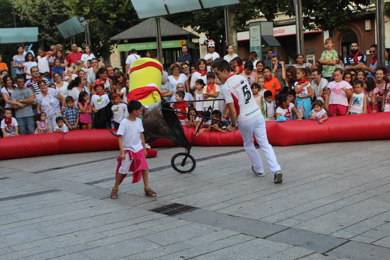 Sanferminions, el último acto infantil del las fiestas de Calahorra