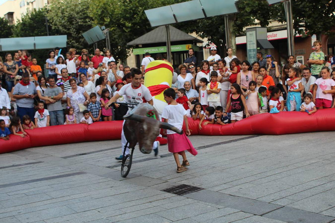 Sanferminions, el último acto infantil del las fiestas de Calahorra