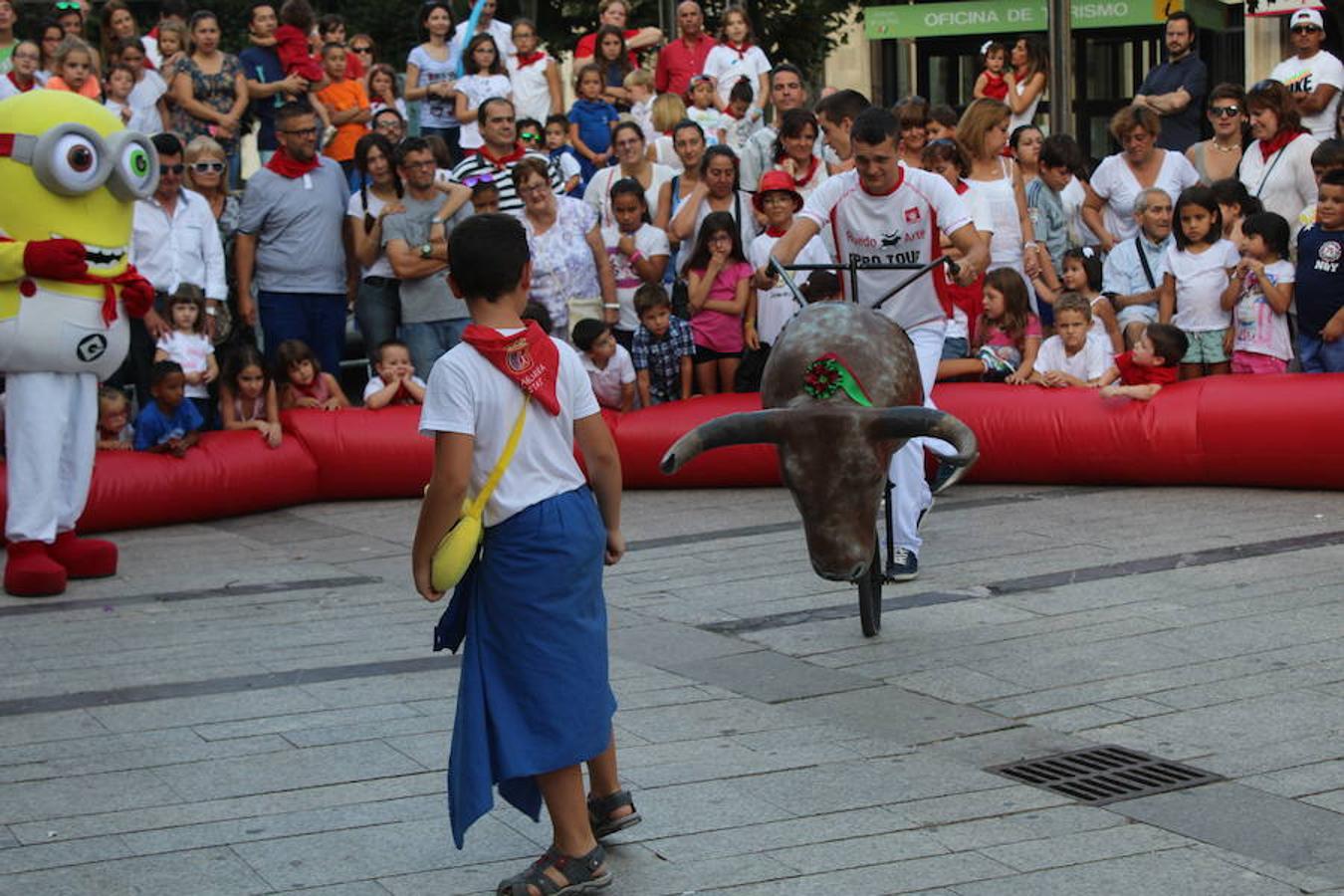 Sanferminions, el último acto infantil del las fiestas de Calahorra