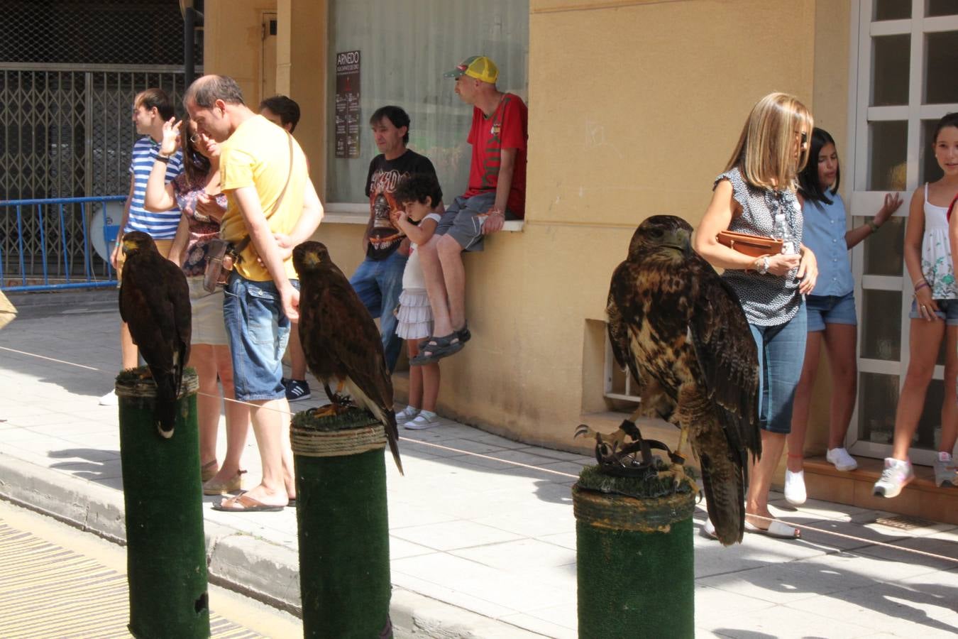 El desfile abrió el Mercado del Kan de Vico