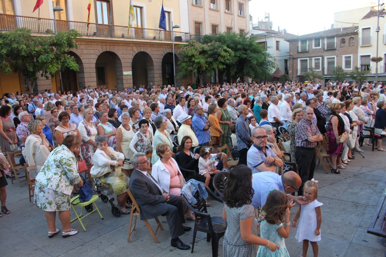 Día grande por la virgen del Burgo en Alfaro