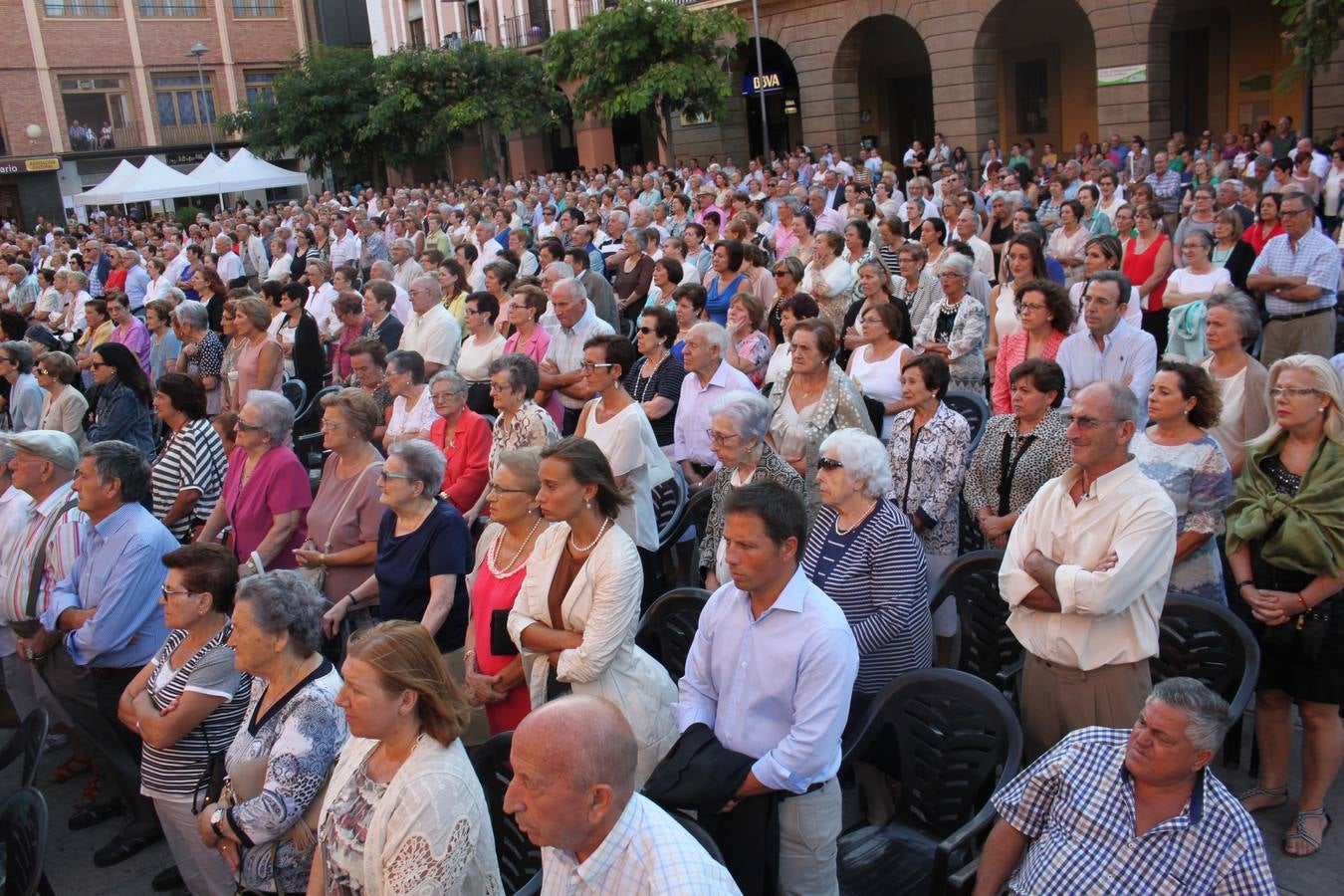 Día grande por la virgen del Burgo en Alfaro