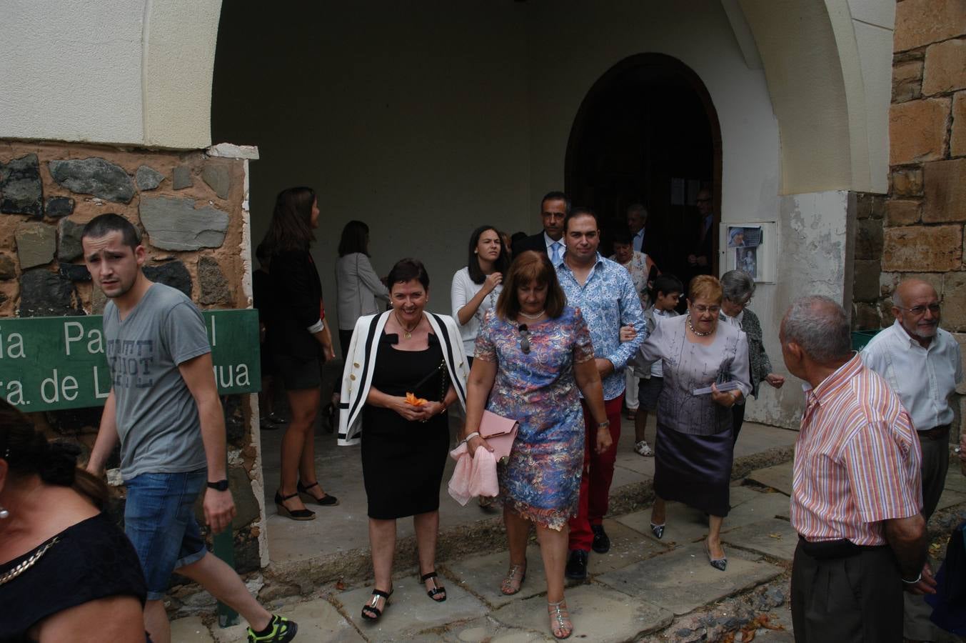 Grávalos celebra su día grande con la procesión de la Virgen de la Antigua
