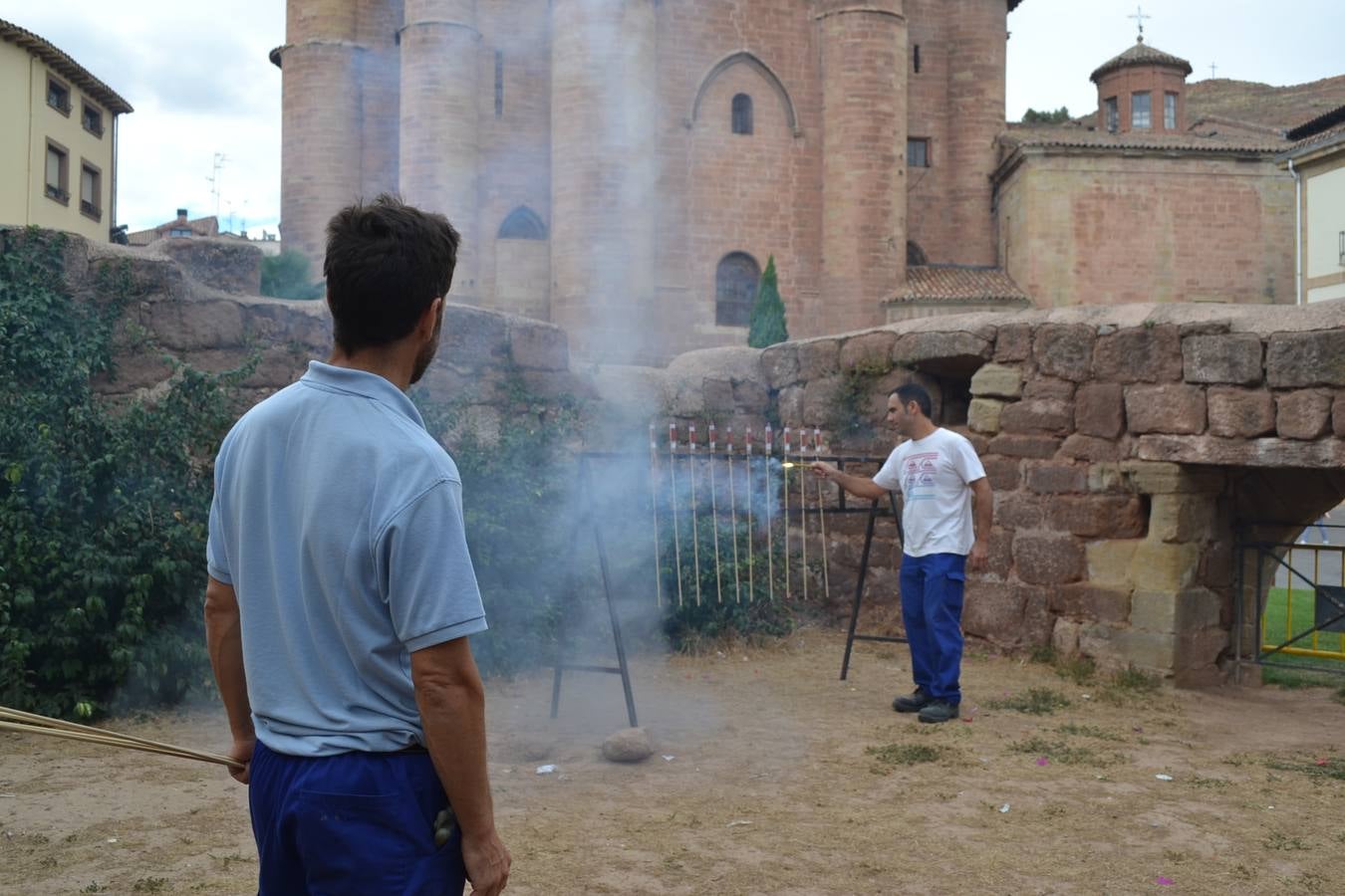 Comienzan de las fiestas de San Juan Mártir y Santa María la Real en Nájera