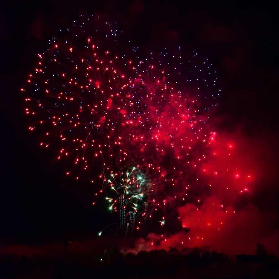 Los fuegos artificiales del martes