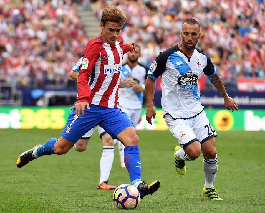 Griezmann descerraja al Deportivo