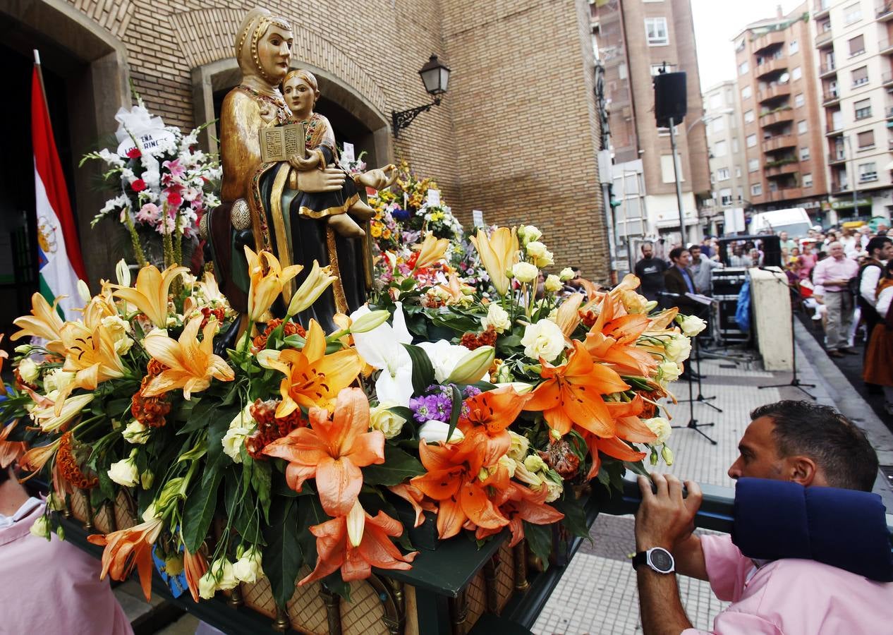 Misa solemne en Valvanera