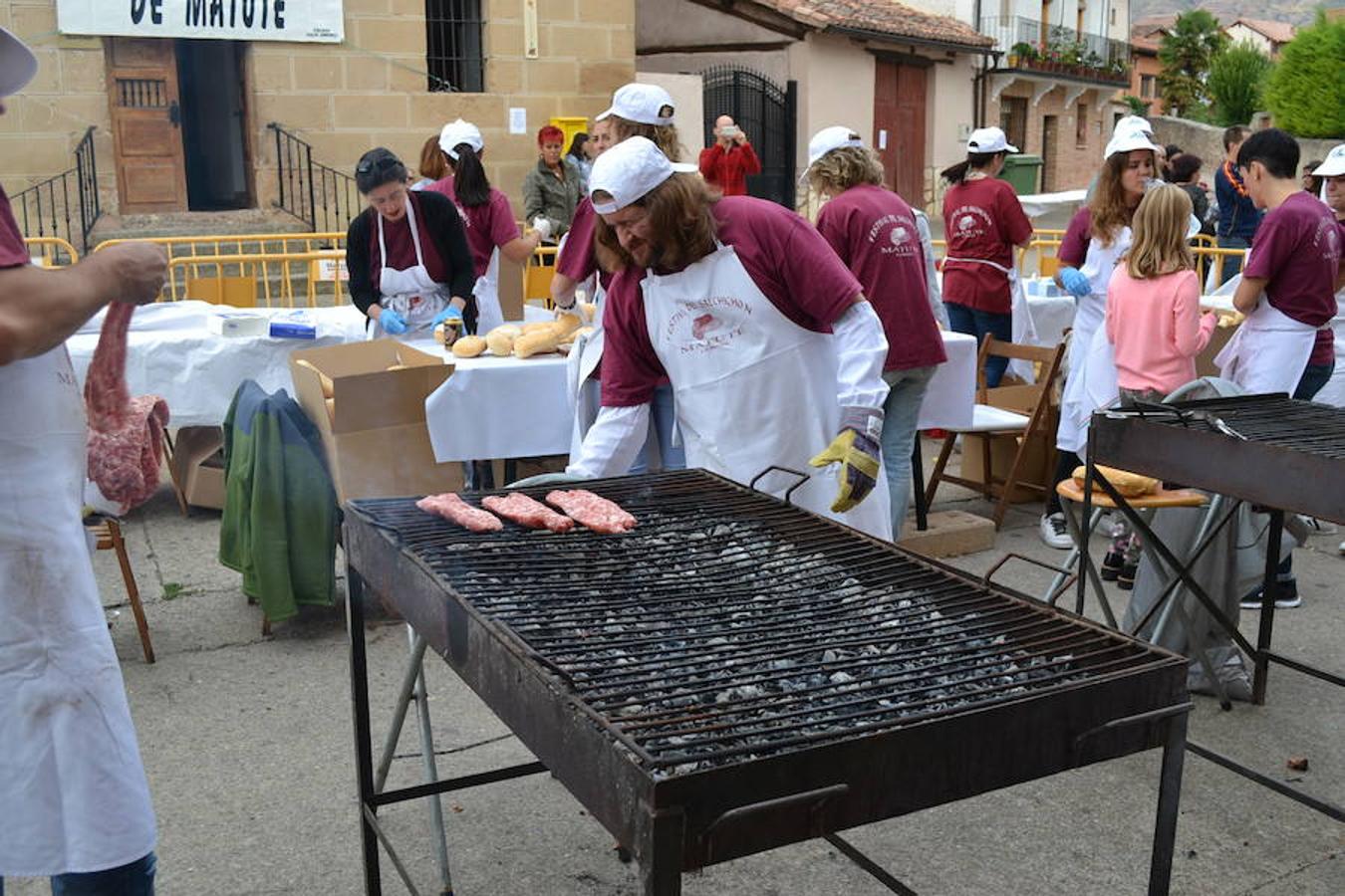 Festival del salchichón en Matute