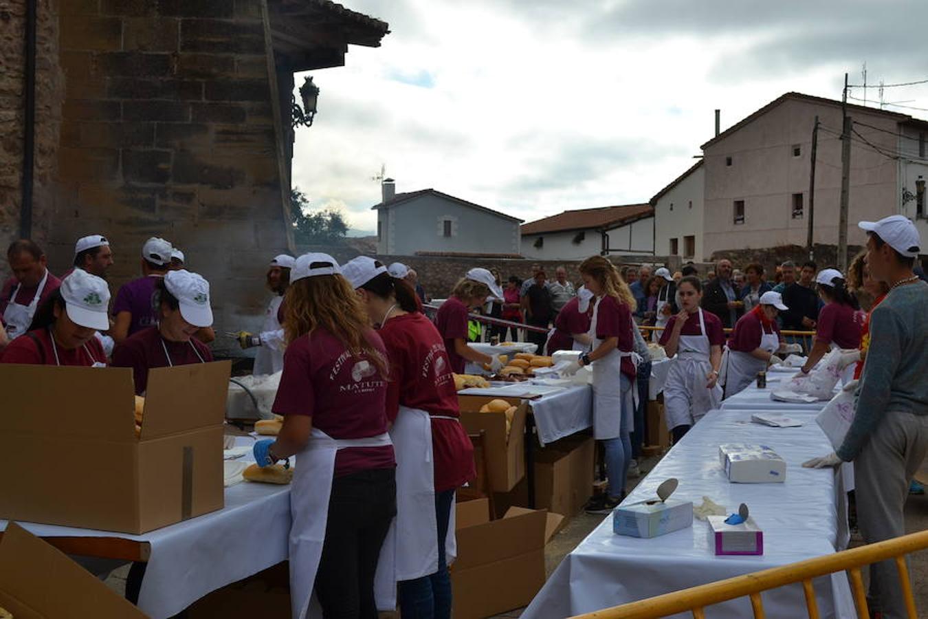 Festival del salchichón en Matute