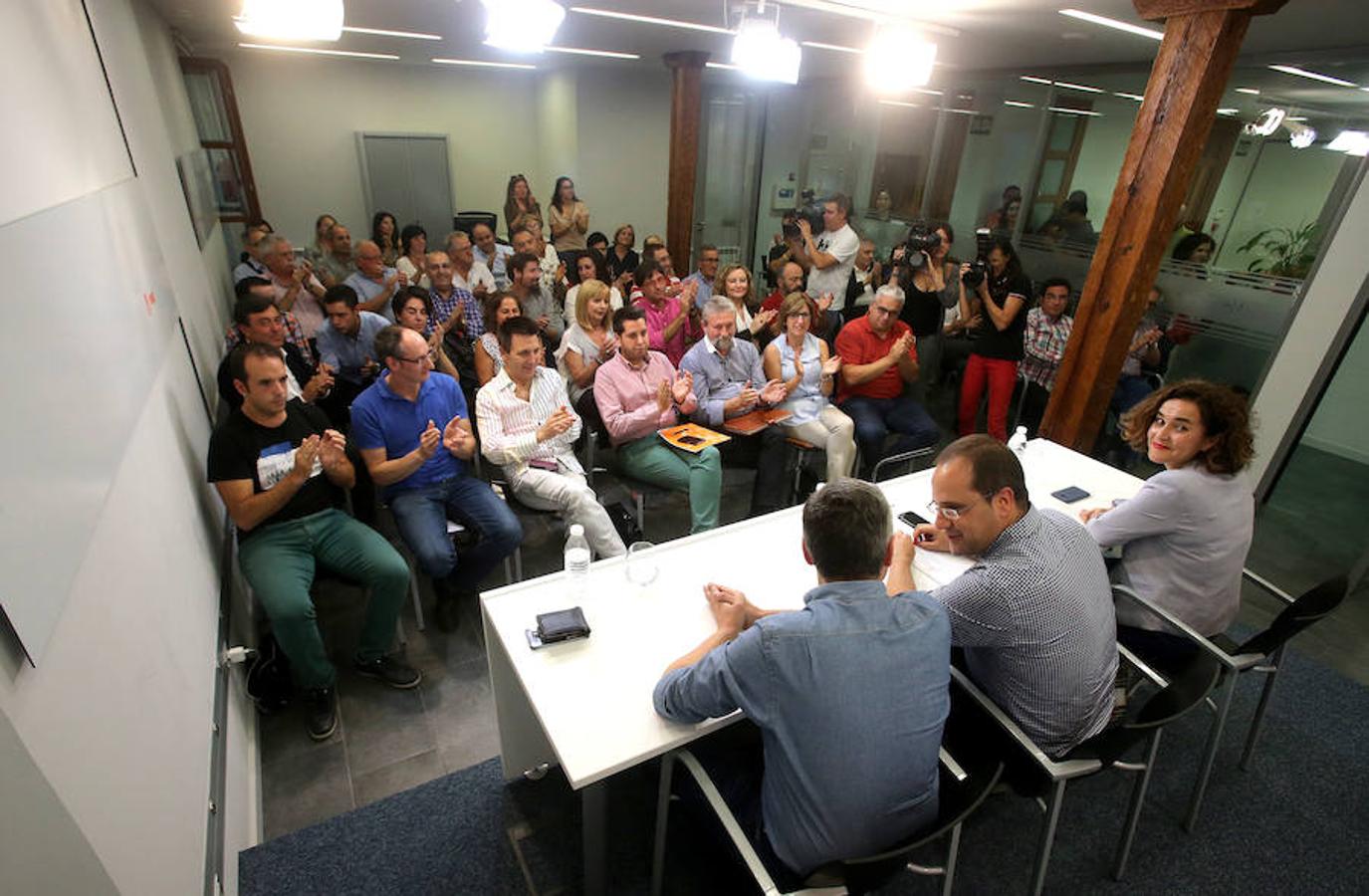 Reunión del PSOE riojano