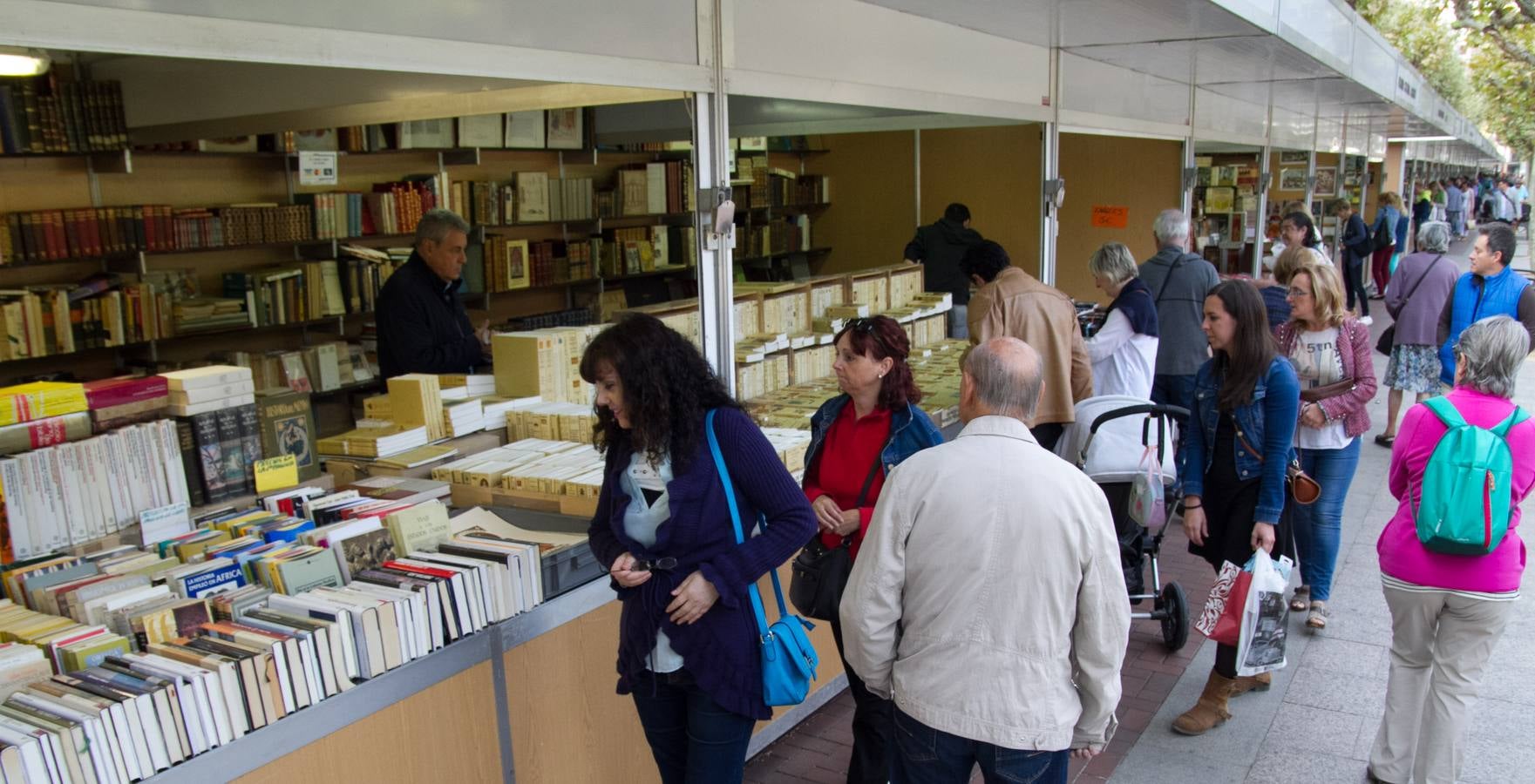 Arranca la Feria del Libro Antiguo y de Ocasión de Logroño