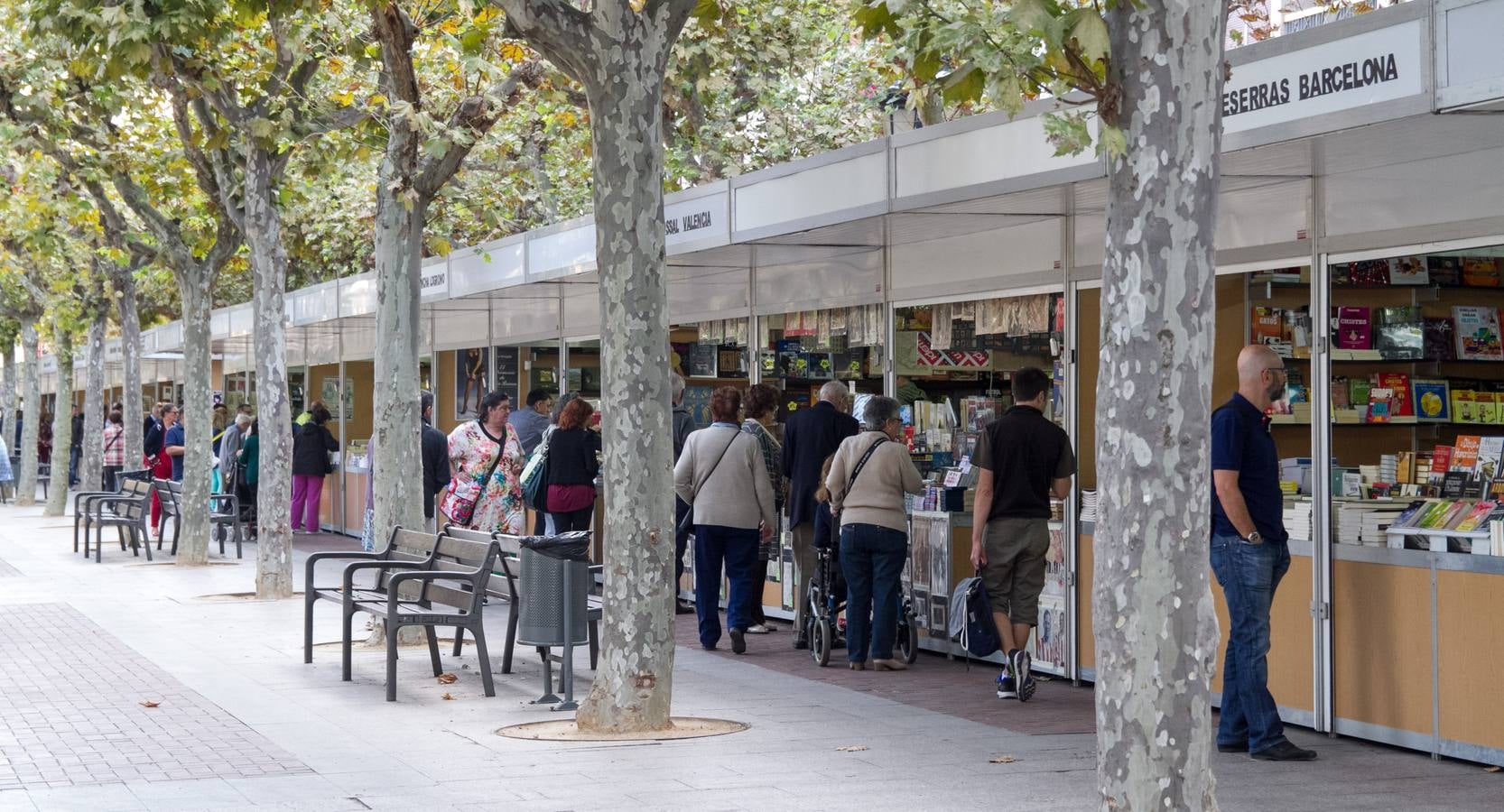 Arranca la Feria del Libro Antiguo y de Ocasión de Logroño