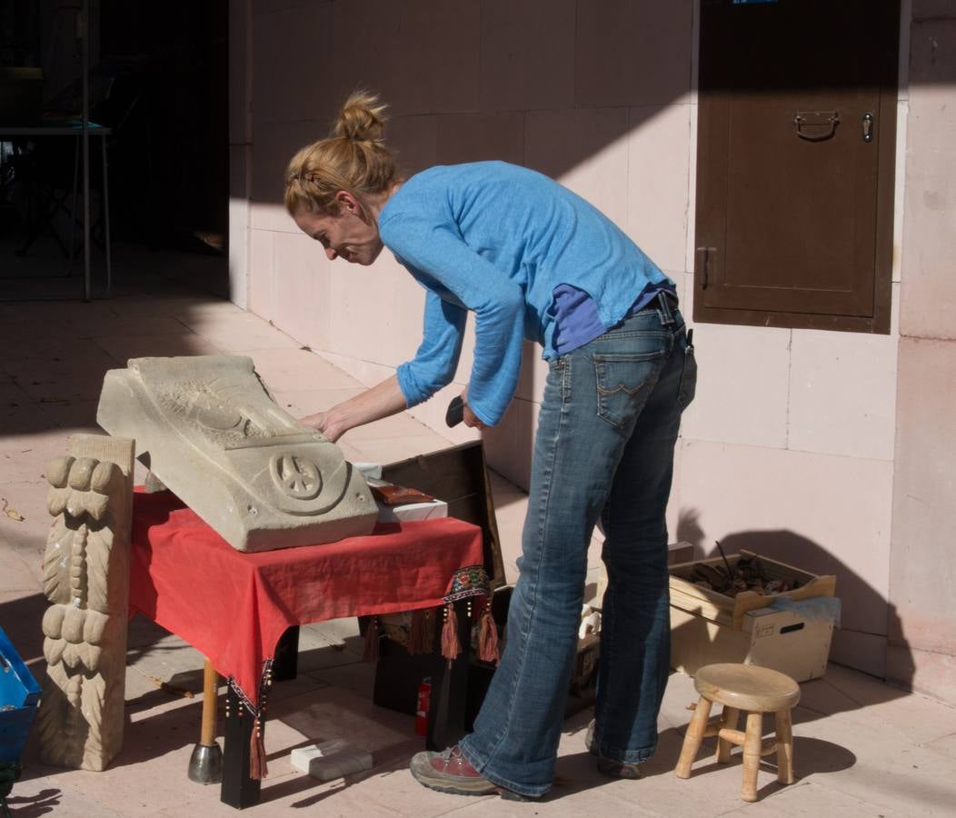 Feria de artesanía y ganadería en Ojacastro