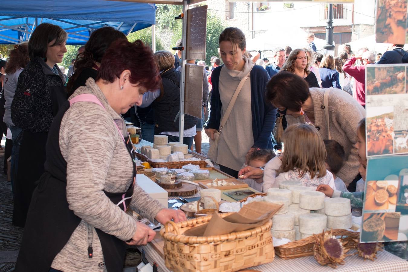 Feria de artesanía y ganadería en Ojacastro