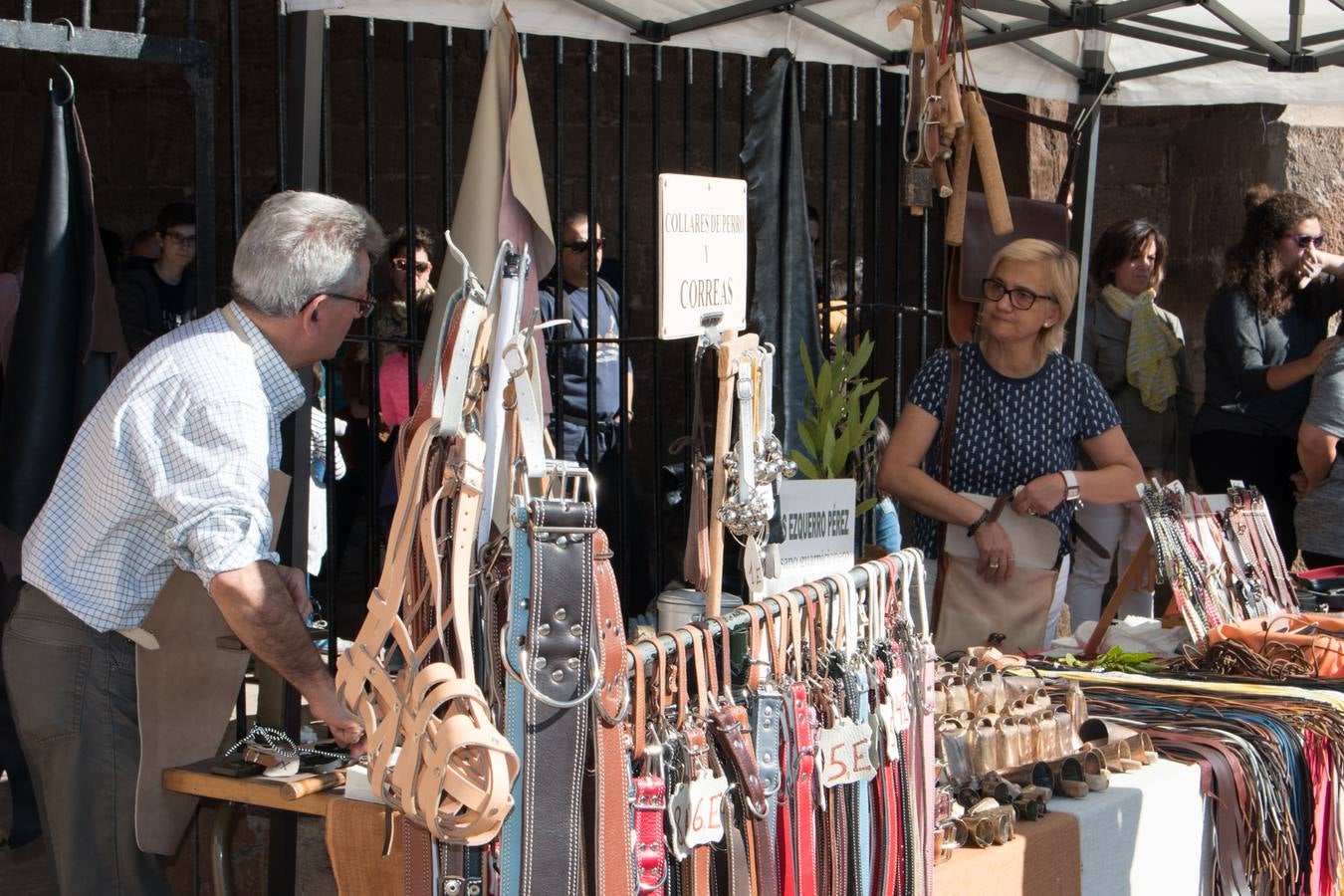 Feria de artesanía y ganadería en Ojacastro