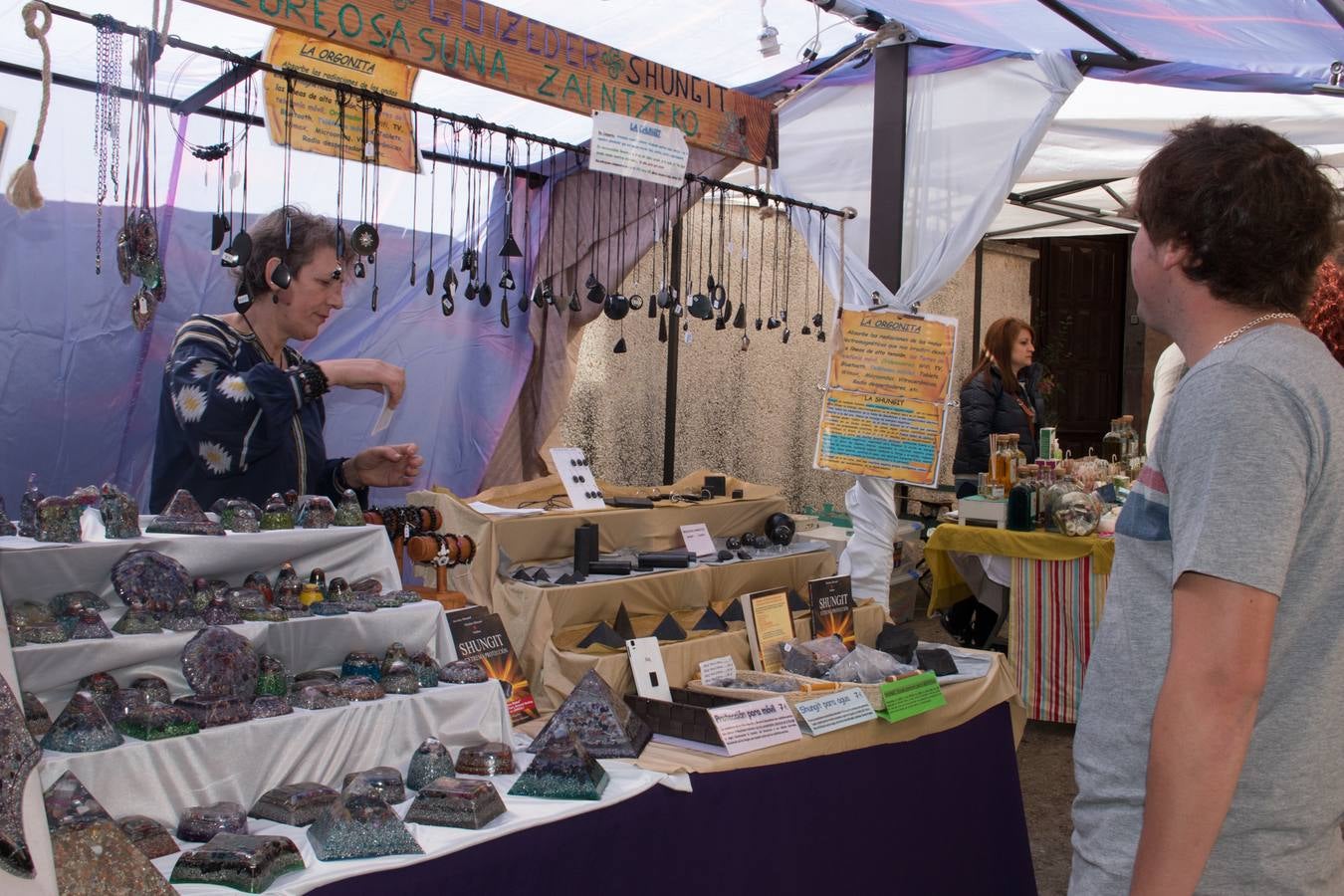 Feria de artesanía y ganadería en Ojacastro