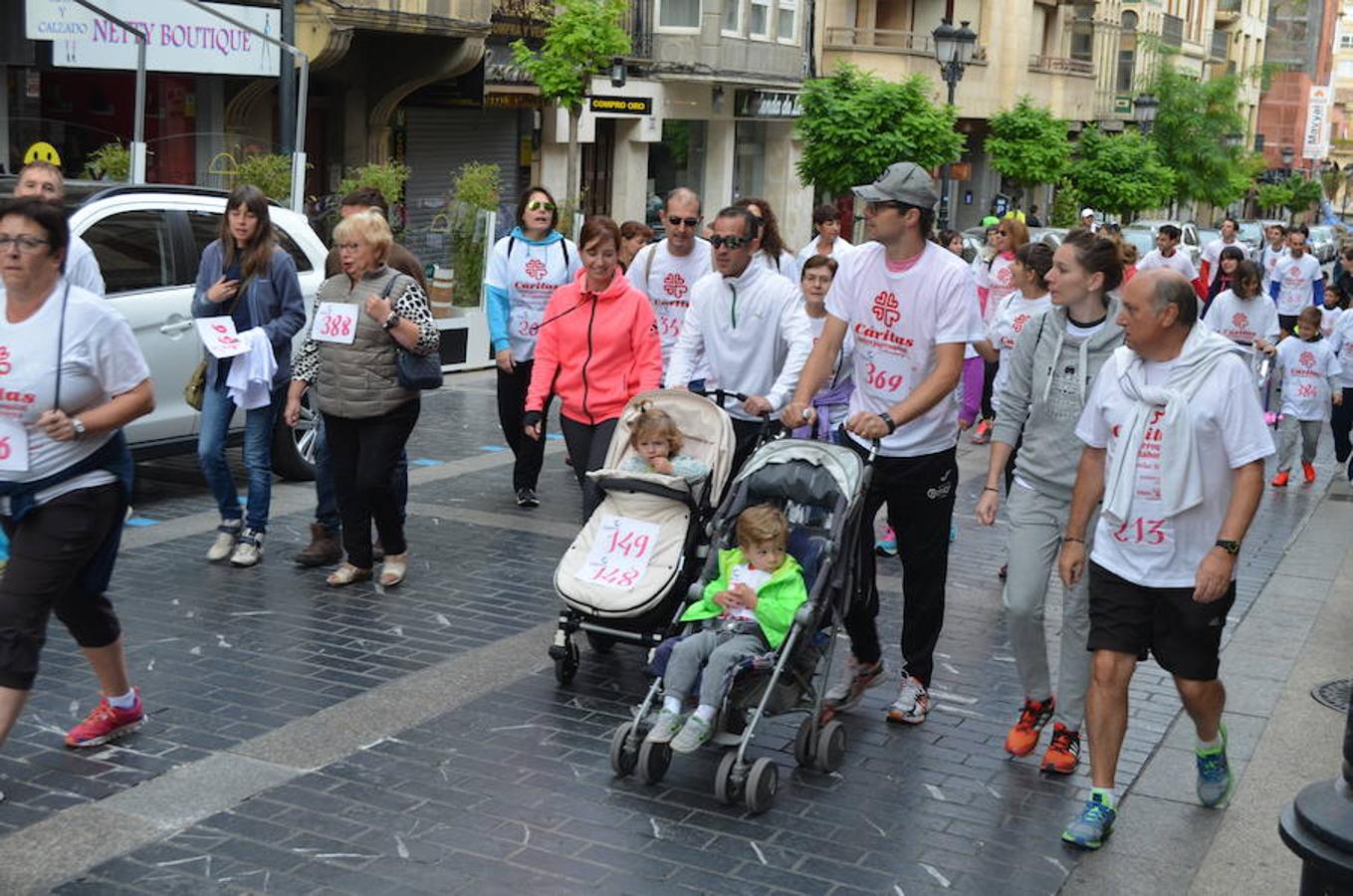 Marcha de Cáritas en Calahorra (I)