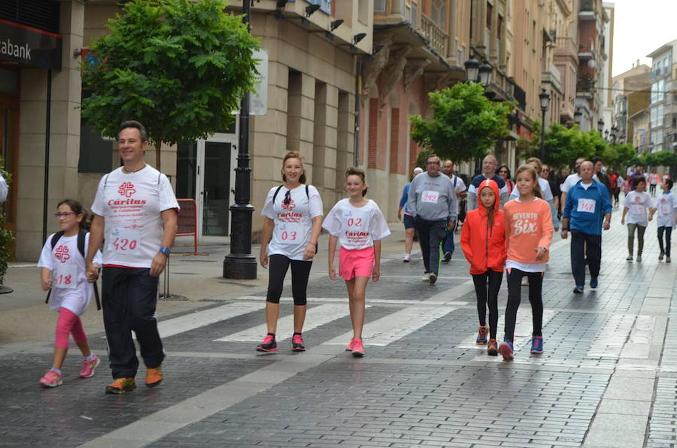 Marcha de Cáritas en Calahorra (I)
