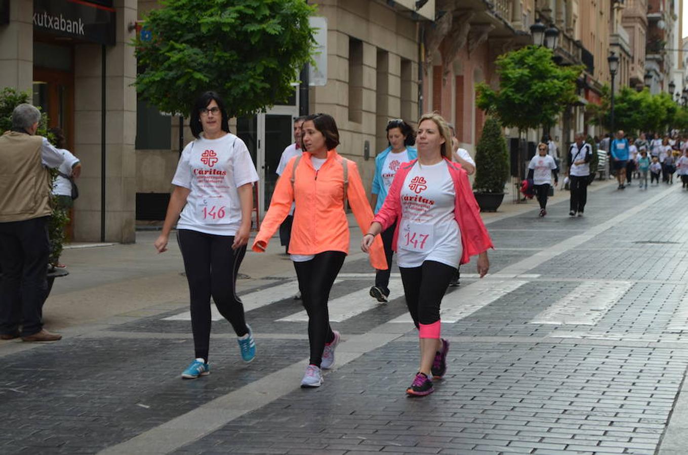 Marcha de Cáritas en Calahorra (I)