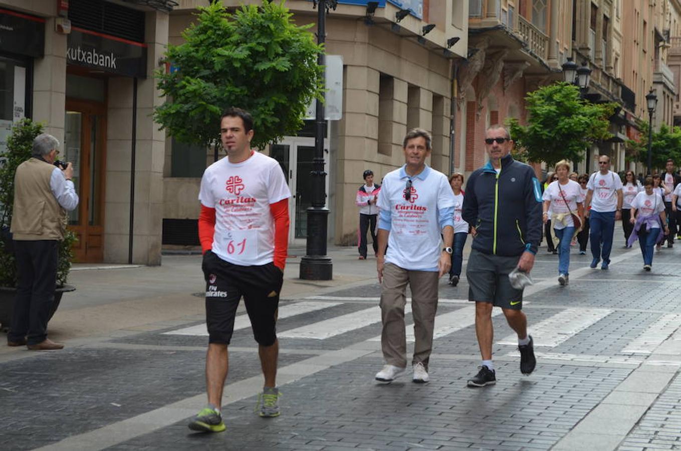 Marcha de Cáritas en Calahorra (I)