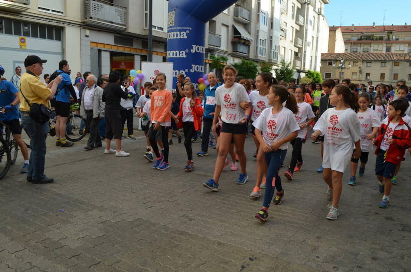 Marcha de Cáritas en Calahorra (I)