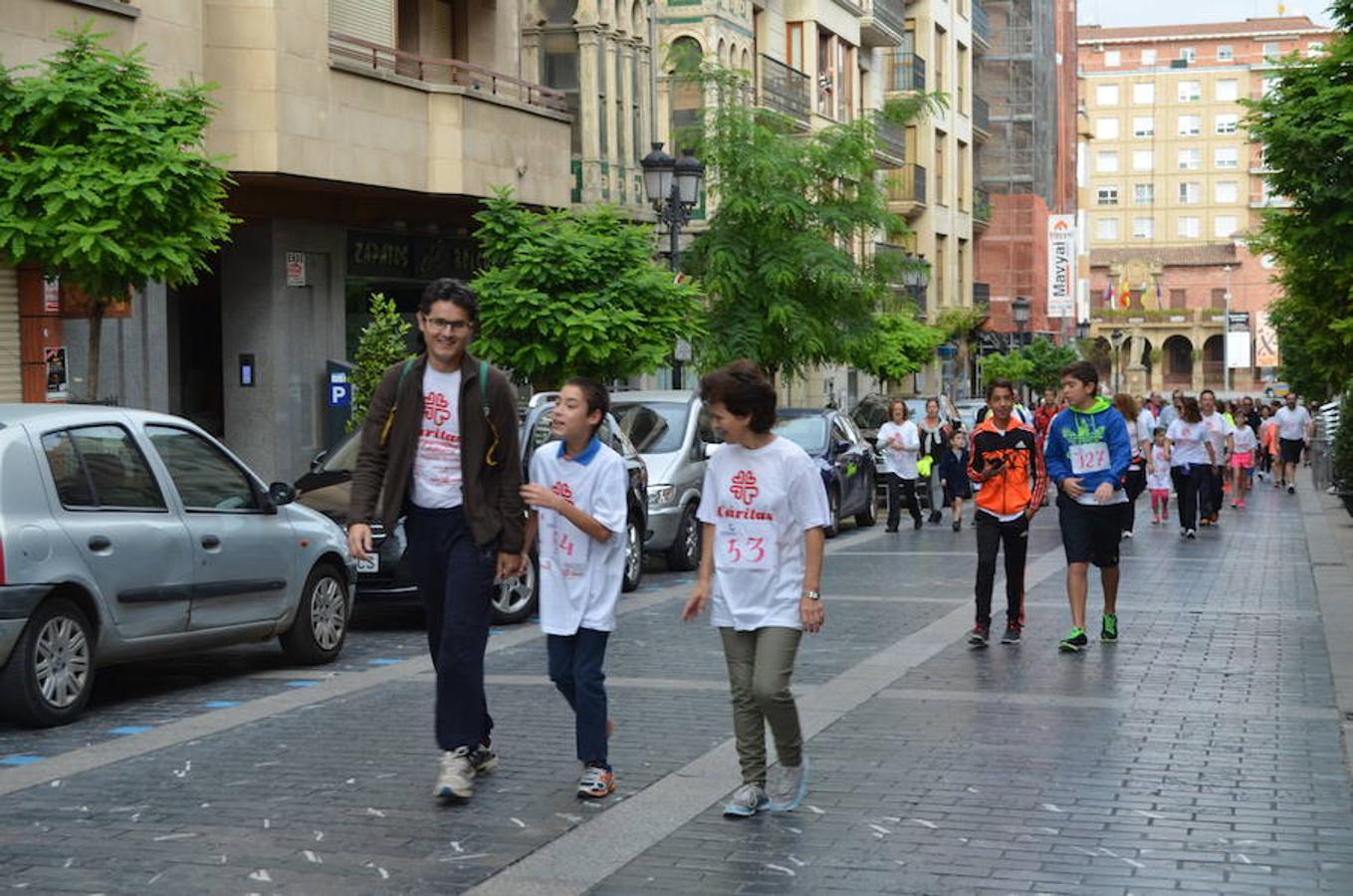 Marcha de Cáritas en Calahorra (I)
