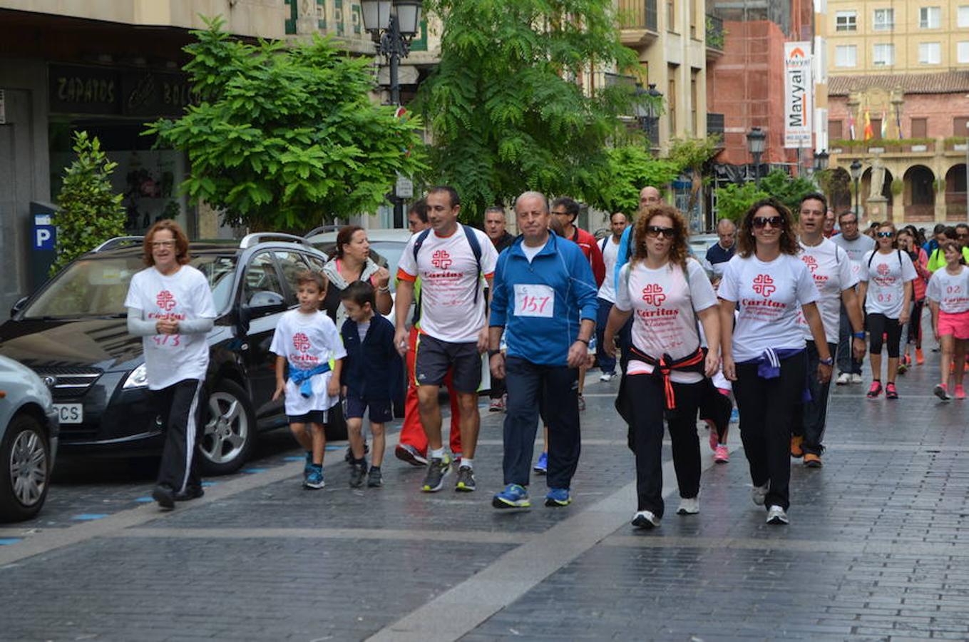 Marcha de Cáritas en Calahorra (I)
