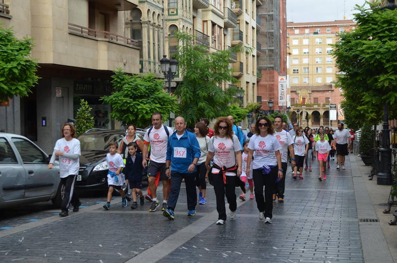 Marcha de Cáritas en Calahorra (I)