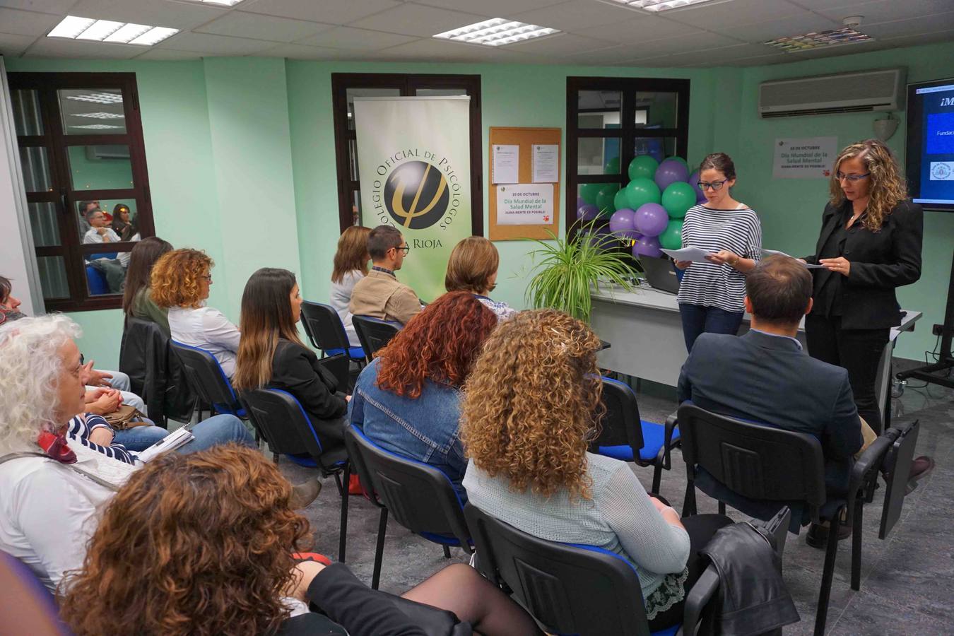 El colegio Oficial de Psicólogos celebra el Día Mundial de la Salud Mental