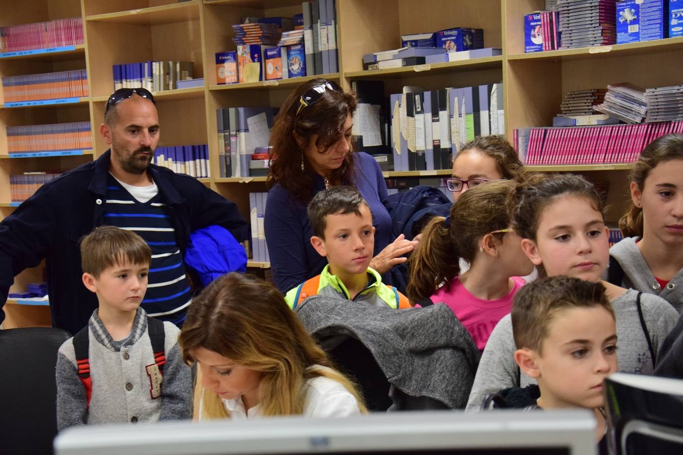 Arrancan las visitas a la multimedia de Diario LA RIOJA con el Colegio de Medrano