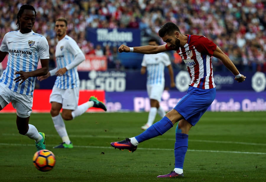 Las mejores imágenes del Atlético de Madrid - Málaga