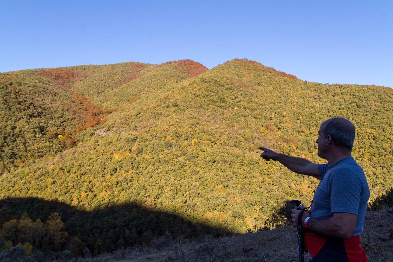 El otoño cambia el paisaje riojano