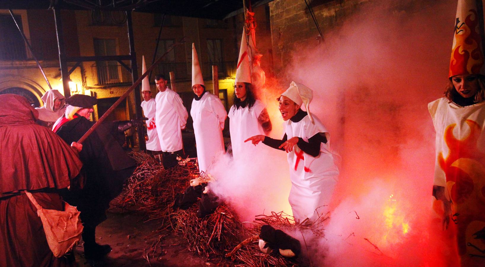 Logroño recuerda a las brujas de Zugarramurdi