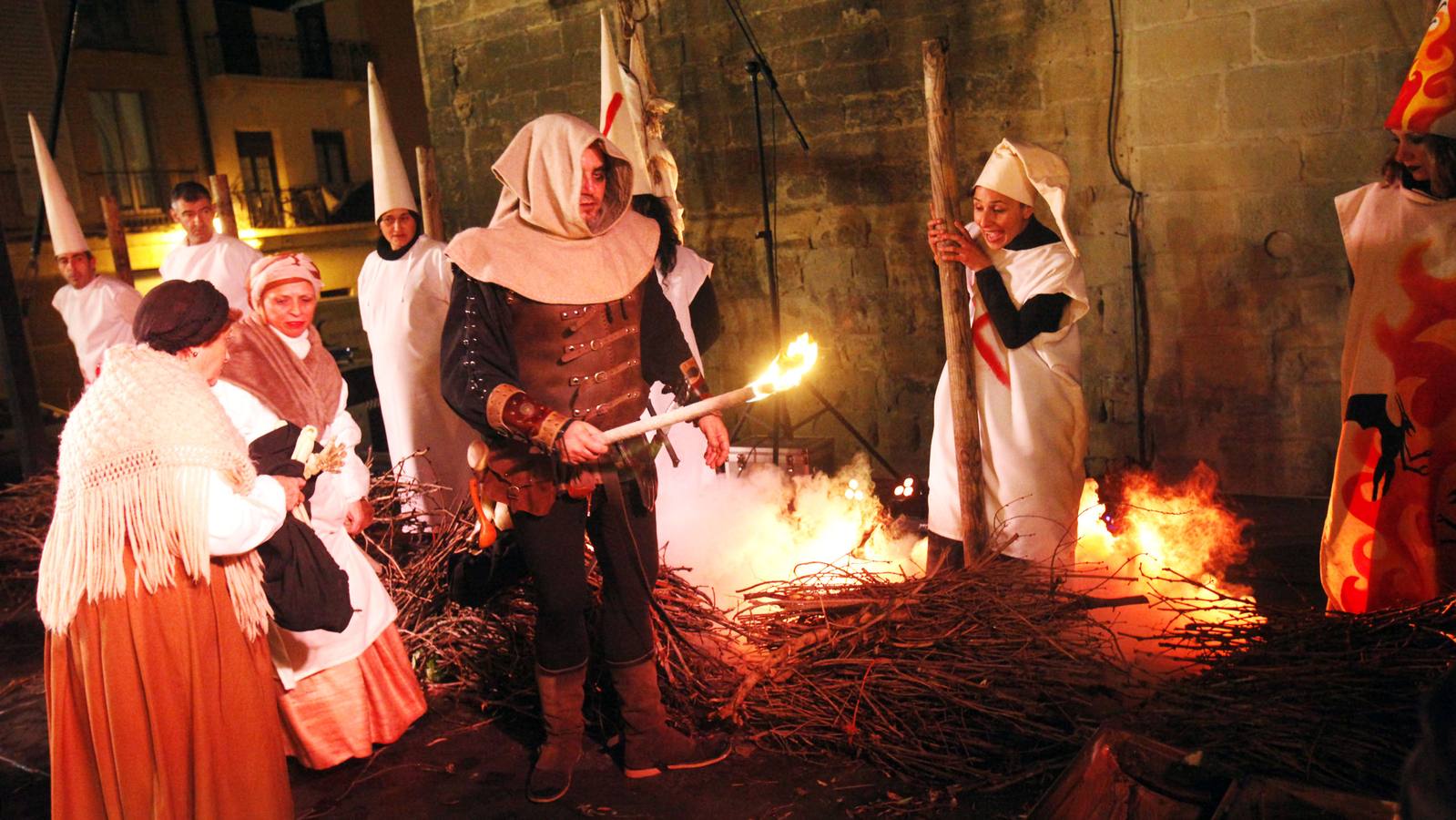 Logroño recuerda a las brujas de Zugarramurdi