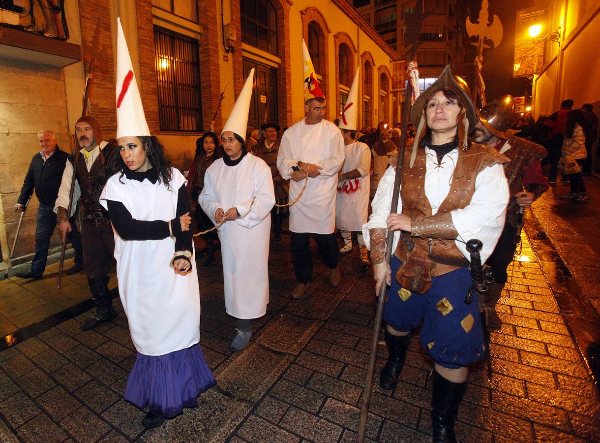 Logroño recuerda a las brujas de Zugarramurdi