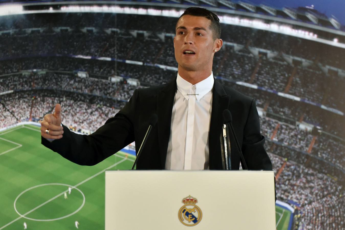 La renovación de Cristiano, en imágenes