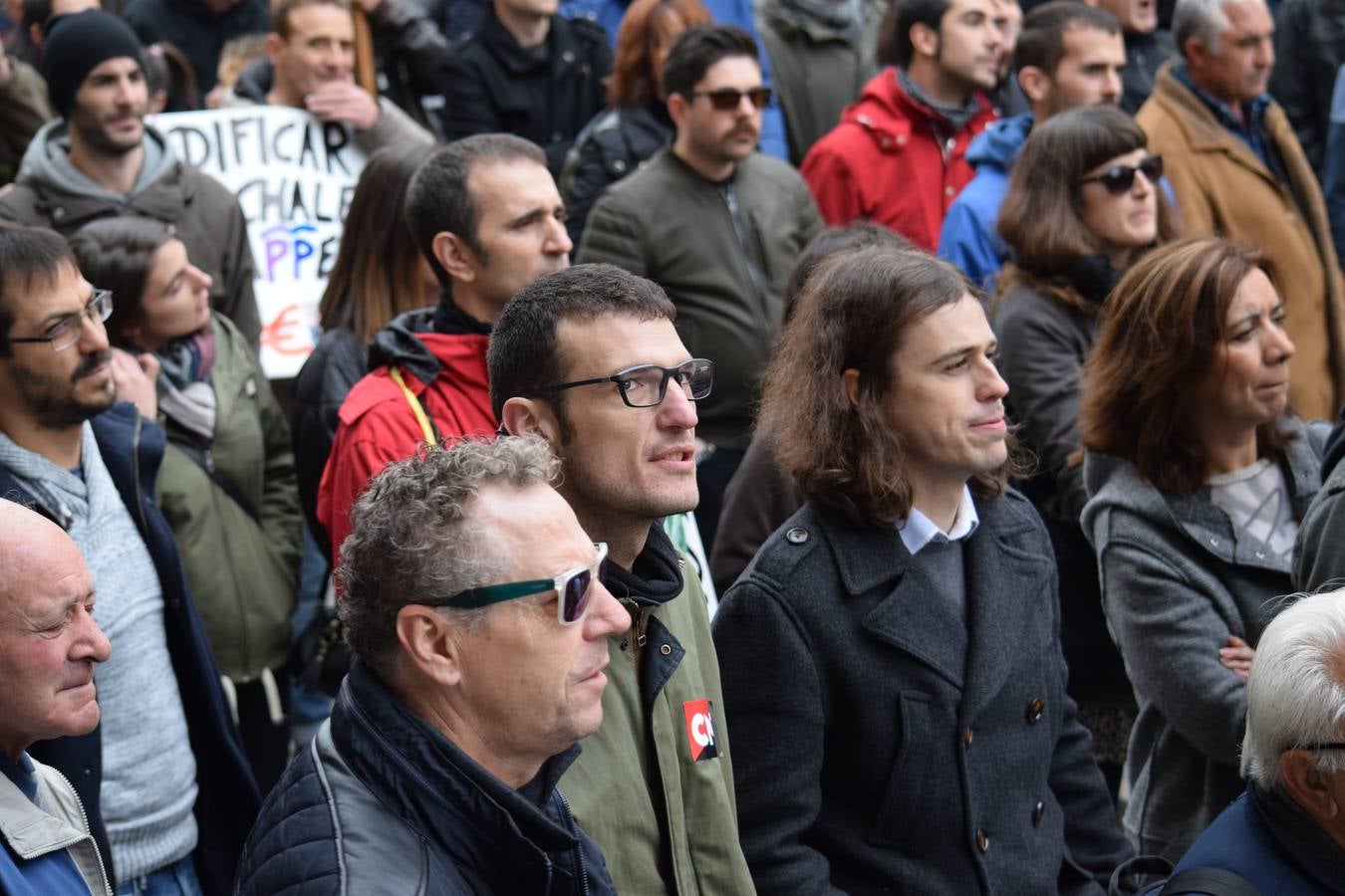 Unas 300 personas se manifiestan por el fin del proceso de los detenidos en el 14N