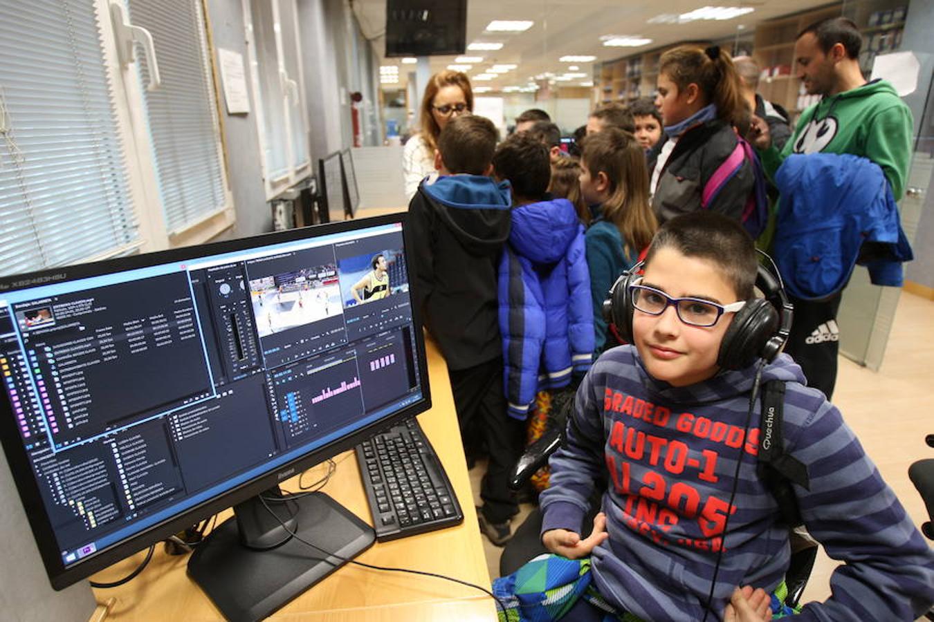 Visita de los alumnos del CRA Moncalvillo de Viguera