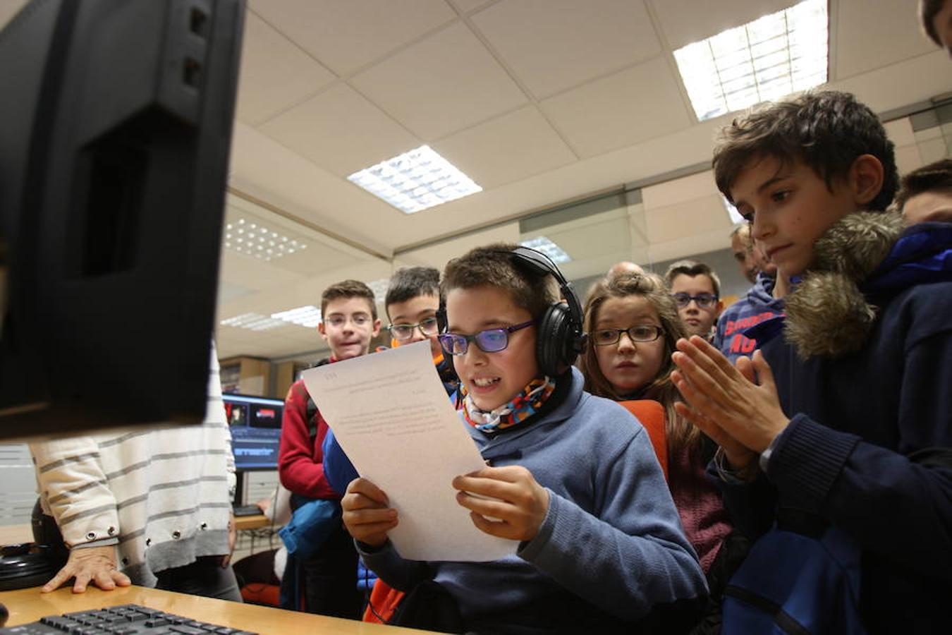 Visita de los alumnos del CRA Moncalvillo de Viguera