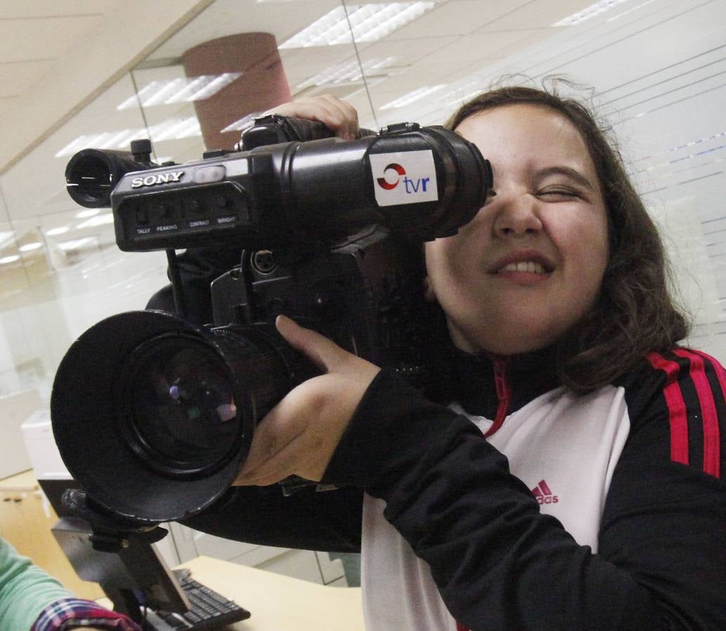 Los alumnos de 5º de Primaria del Colegio Salesianos Domingo Savio de Logroño visitan la multimedia de Diario LA RIOJA