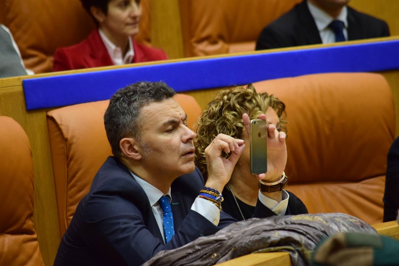 Acto del Día de la Discapacidad en el Parlamento riojano