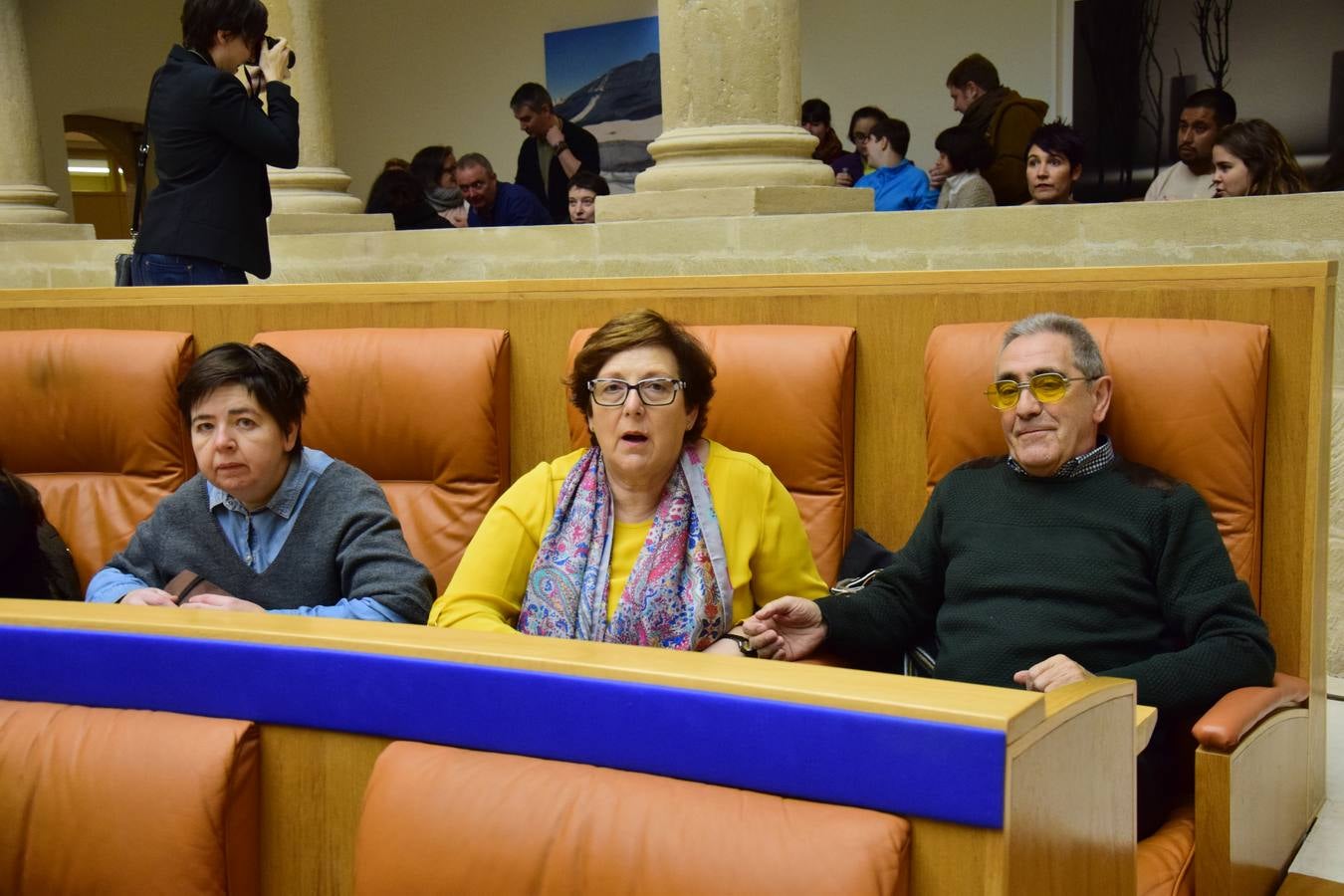 Acto del Día de la Discapacidad en el Parlamento riojano