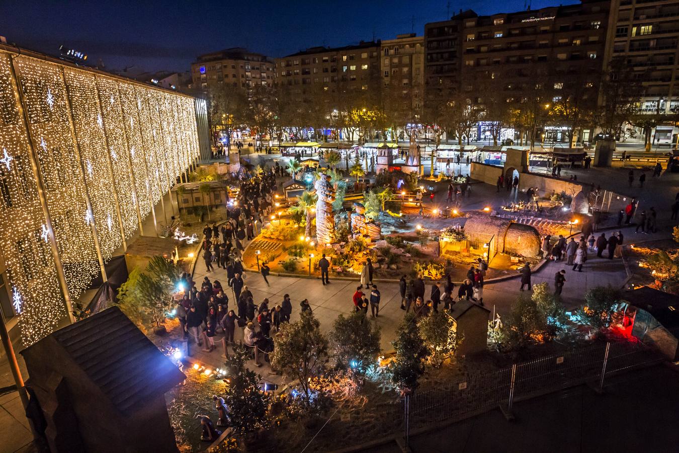 Logroño inaugura su belén