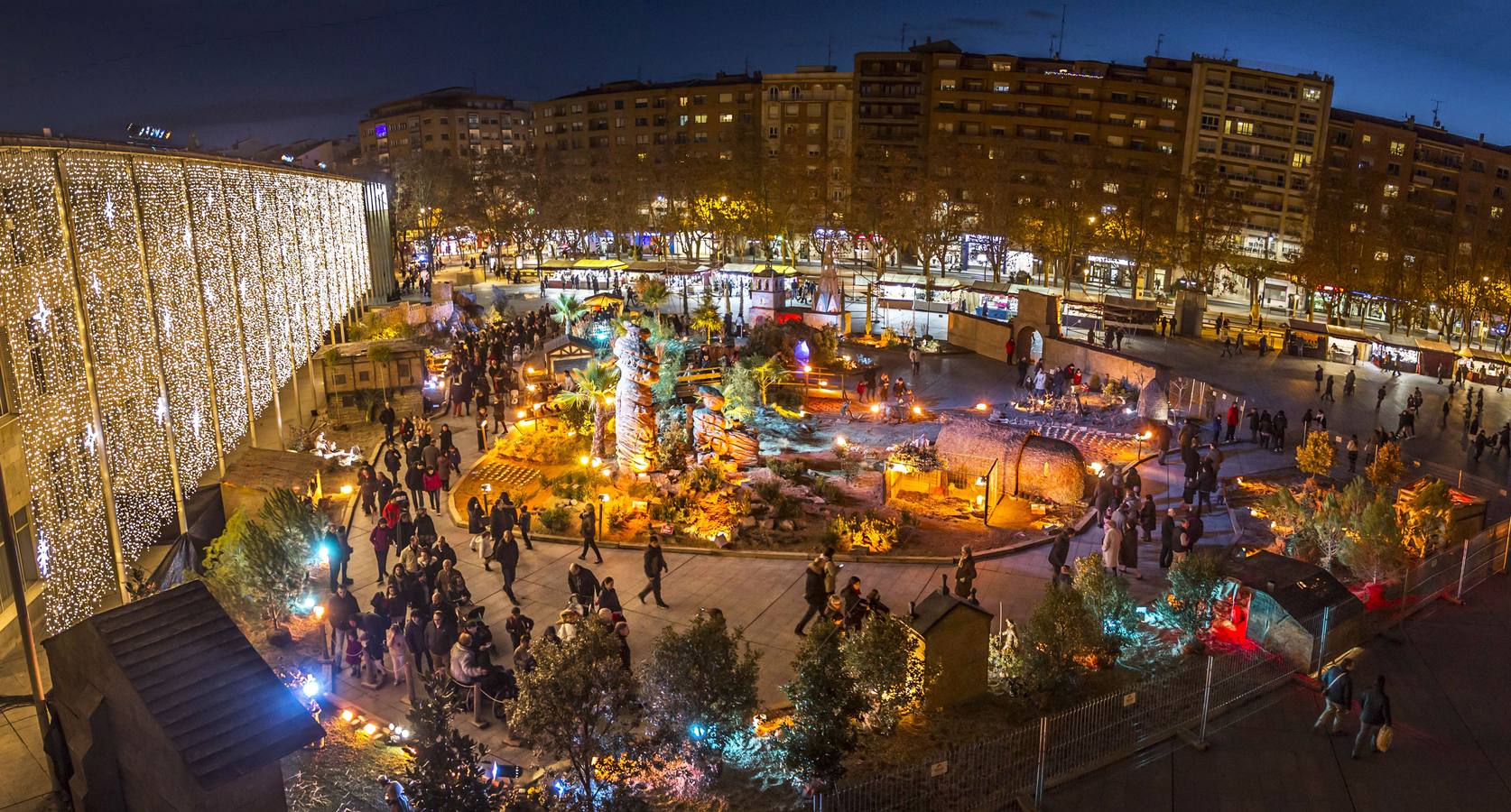 Logroño inaugura su belén