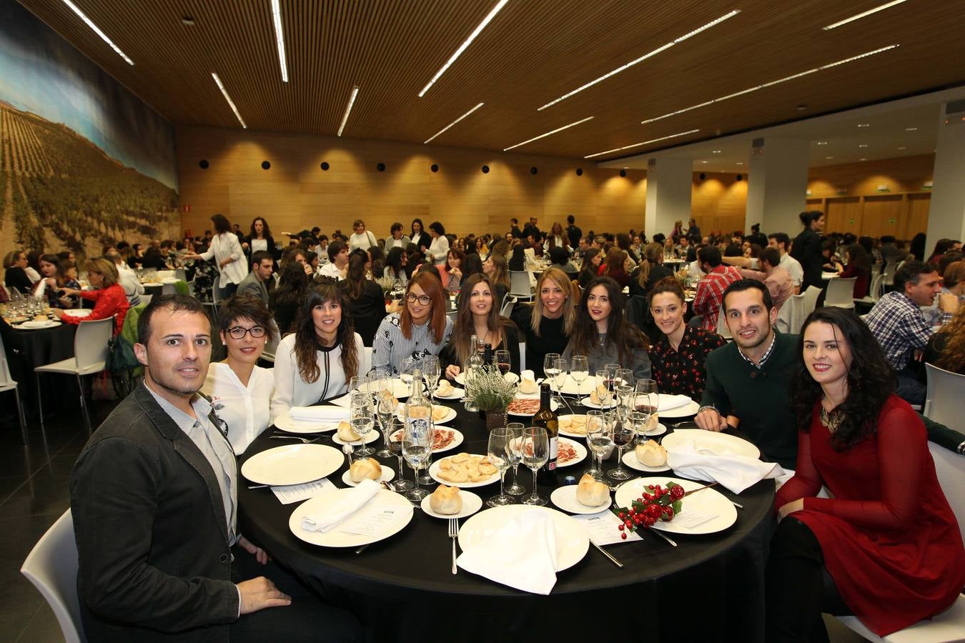 Multitudinaria comida navideña de la UNIR