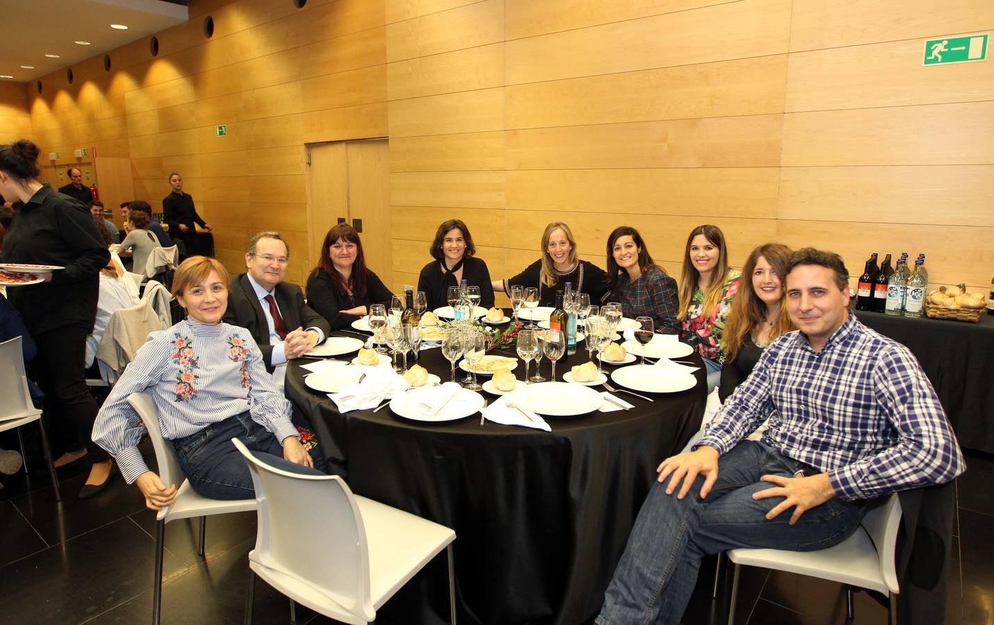 Multitudinaria comida navideña de la UNIR