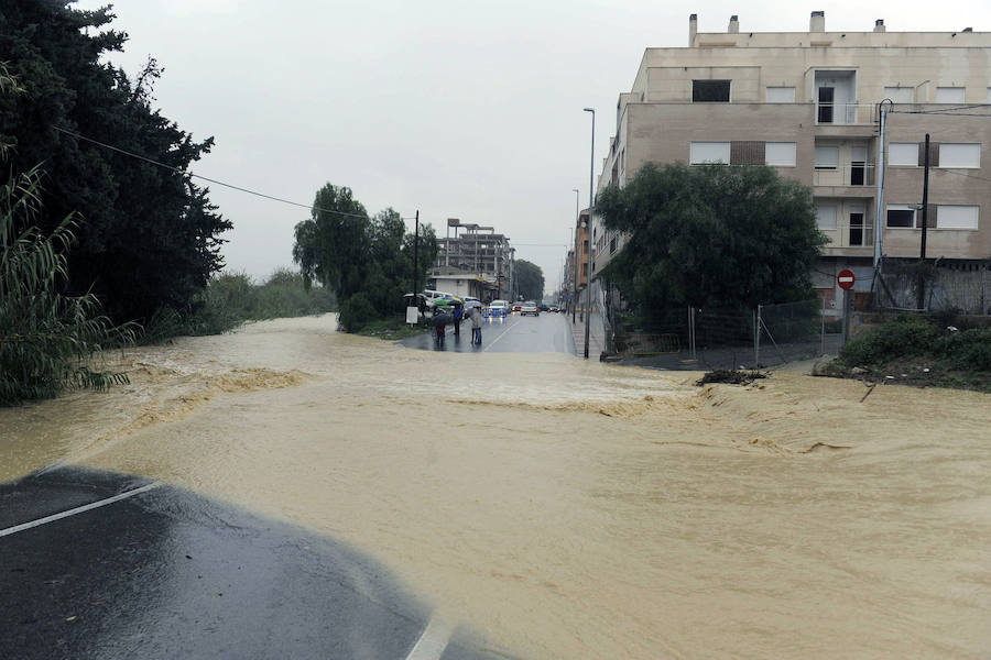 El temporal más importante en Murcia desde que se tienen registros