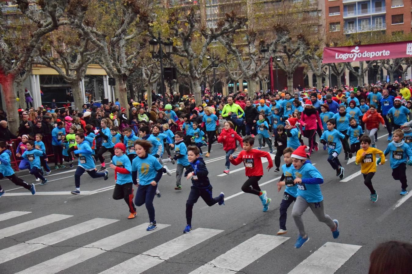 San Silvestre infantil en Logroño