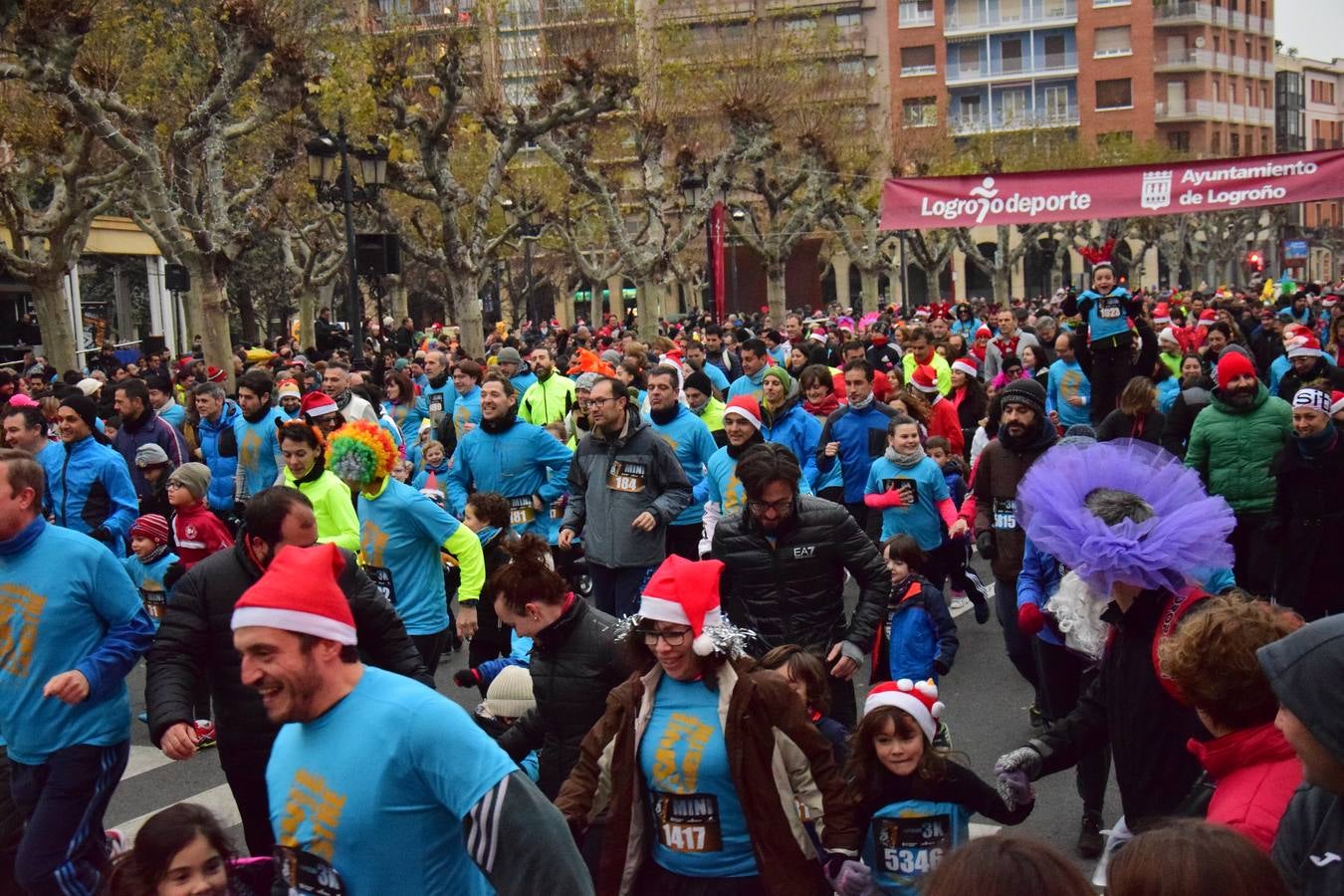 San Silvestre infantil en Logroño