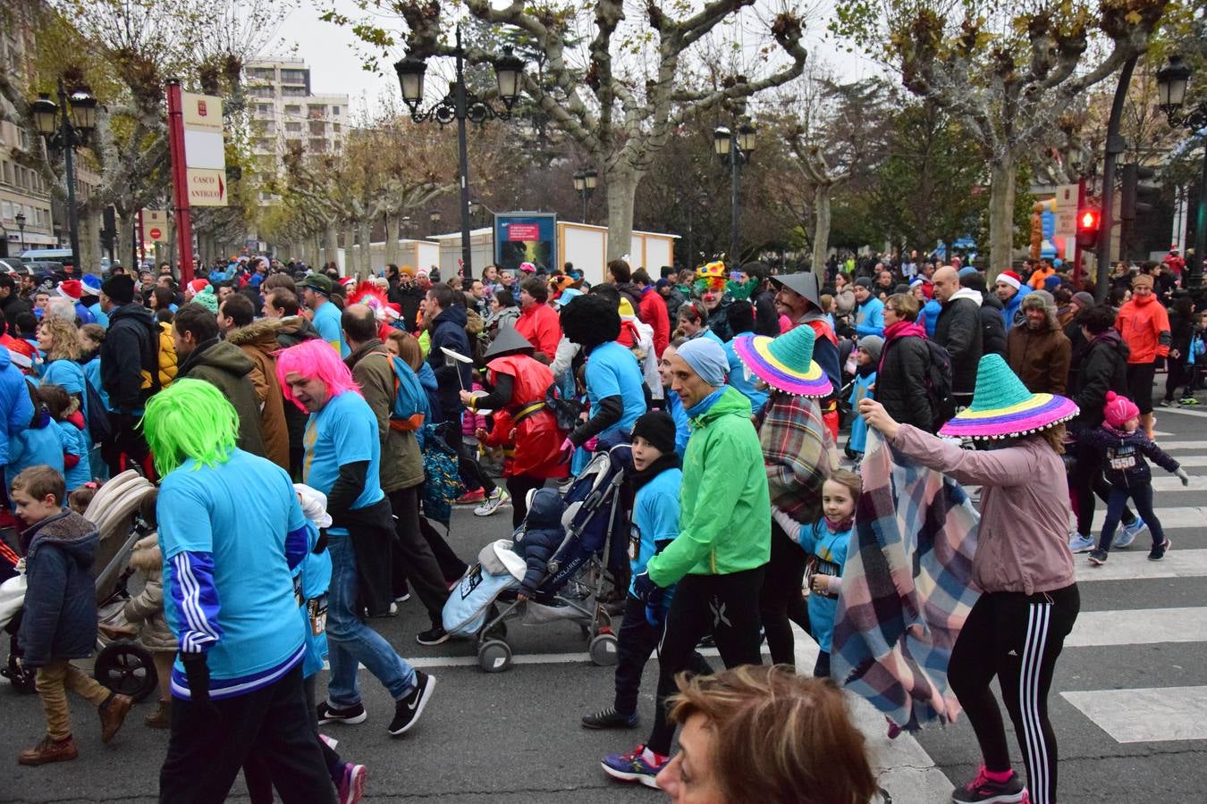 San Silvestre infantil en Logroño